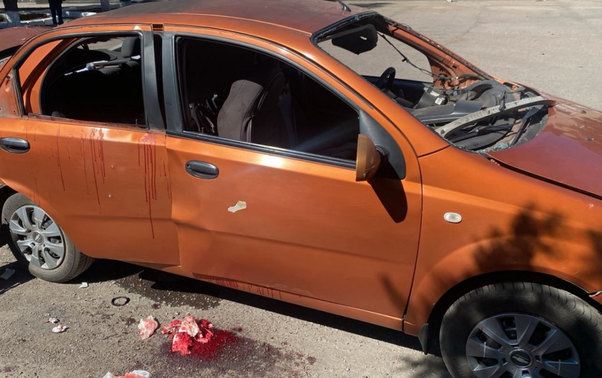 На Донеччині дрон атакував машину із мирними жителями 