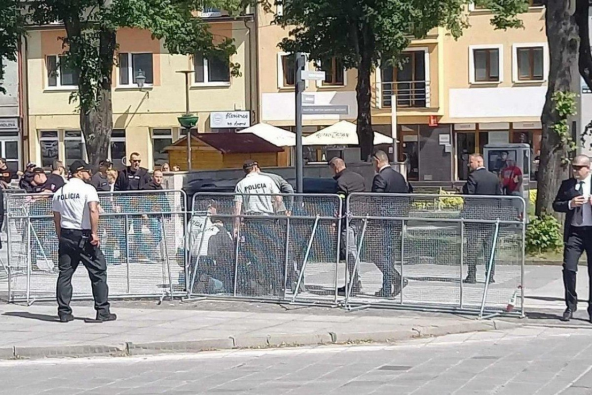 Стрілянина у Словаччині: атака на прем'єр-міністра Фіцо. Фото: Telegram