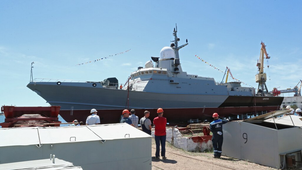 ЗСУ потопили російський малий ракетний корабель «Циклон». Фото: Вікіпедія