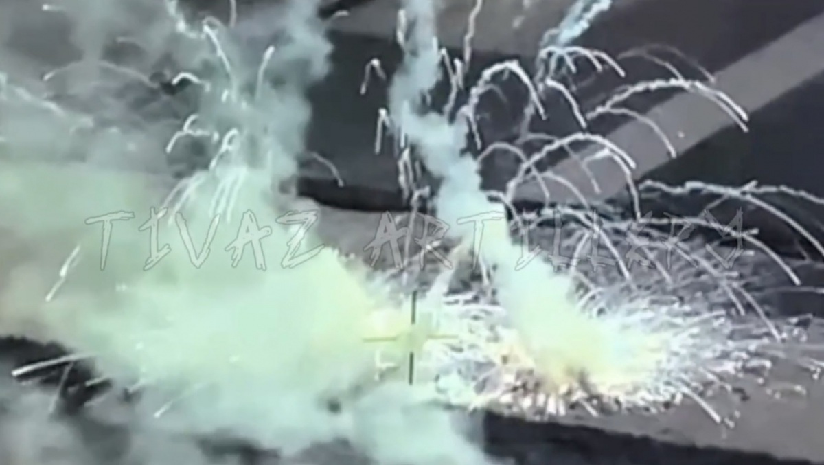 ЗСУ знищили батарею С-400 російських сил у Донецькій області. Кадр з відео