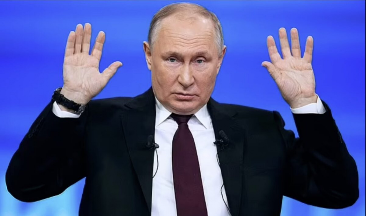 У ГУР повідомили про прихильність Володимира Путіна до постійного носіння бронежилету. Фото: ЄРА