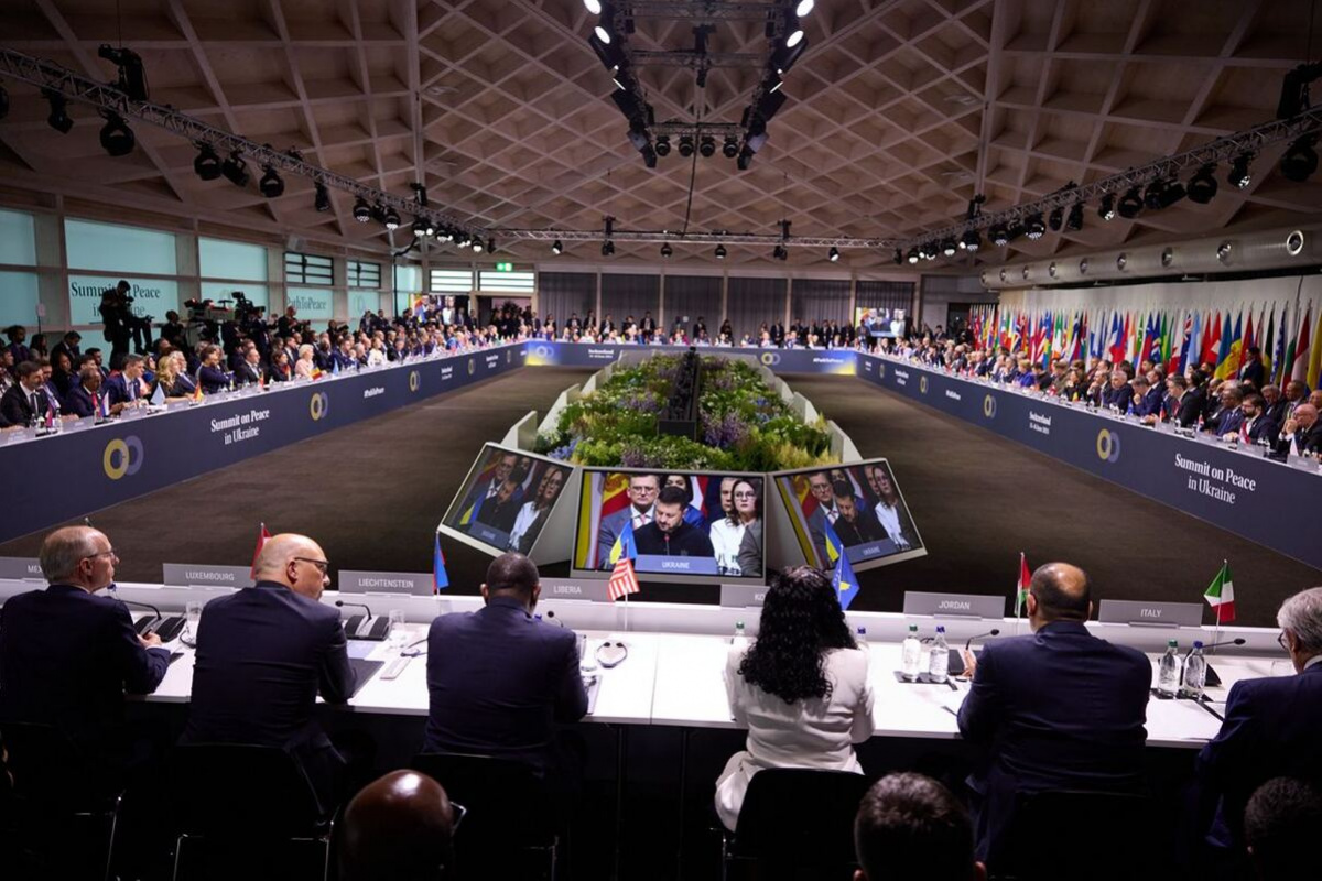 Саммит мира в Швейцарии. Фото: пресс-служба президента Украины
