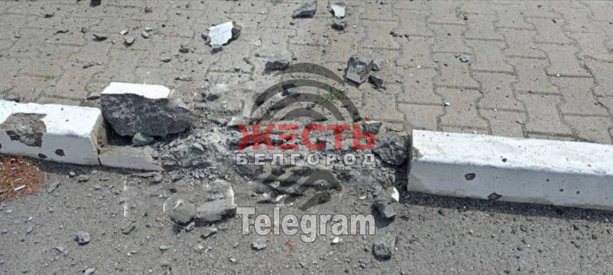 Последствия обстрела Белгородской области . Фото: местный Telegram-канал 