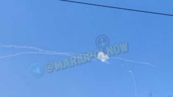 Жители Мариуполи слышали взрывы. Фото: Telegram-канал Мариуполь сейчас 