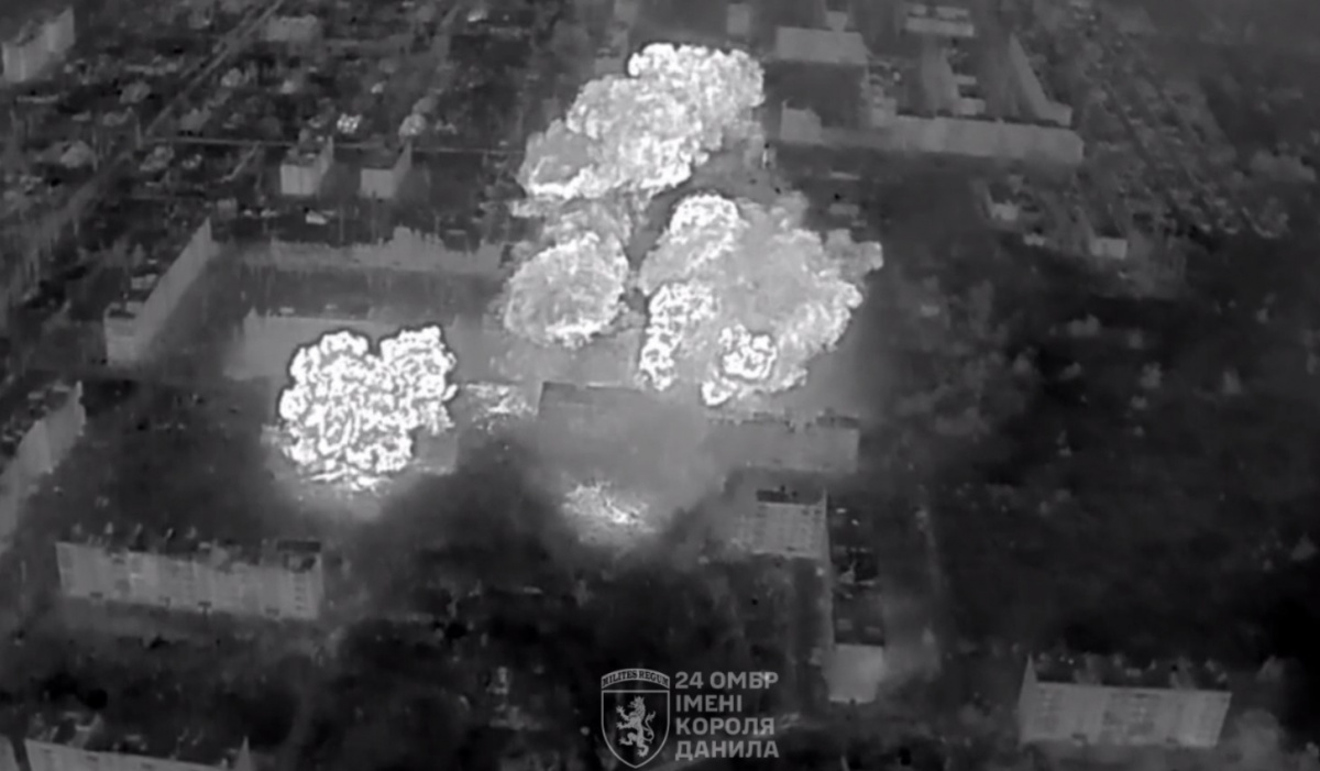 Российские войска бьют по Часов Яру из «Солнцепека» — украинские военные показали обстановку