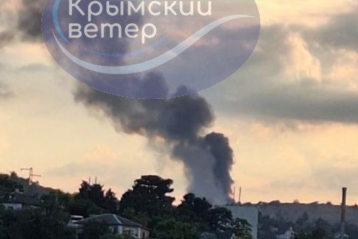 «Прилет» в Балаклаве 1 июля. Фото: «Крымский ветер»