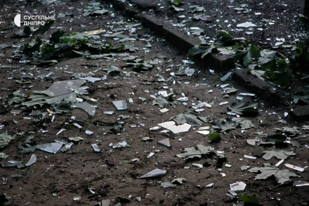 В ночь на 1 июля в Днепре прозвучали взрывы. Фото: Суспільне Дніпро