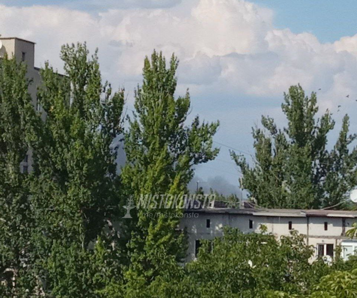 У Костянтинівці пролунали вибухи. Фото: Місто Костянтинівка/ Telegram