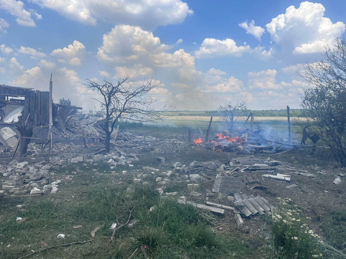 Последствия обстрелов Донецкой области 1 июля. Фото: Донецкая областная прокуратура