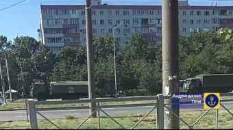 Росіяни продовжують перетворювати Маріуполь на військову базу. Фото: міськрада 