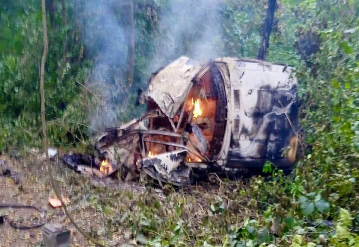 Целая семья подорвалась на мине в Харьковской области, погибли как минимум четыре человека. Фото: ОВА 