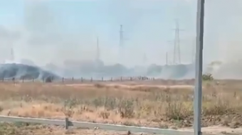 Наслідки атаки дронів ГУР та СБУ на Астраханську область РФ. Фото: кадр із відео