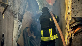 ДСНС ліквідувала 16 пожеж на Херсонщині після обстрілів РФ. Фото: ДСНС Херсонської області