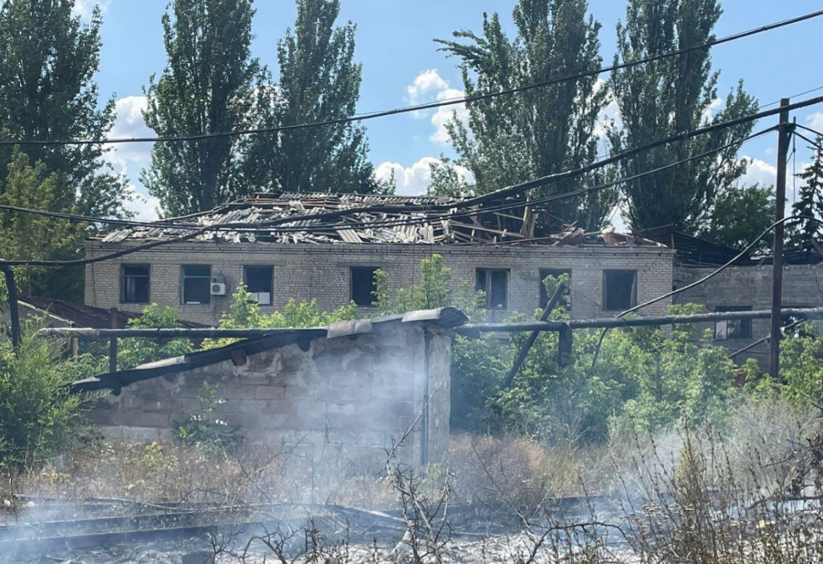 Росіяни атакували українців. Фото: Селидівська МВА. 