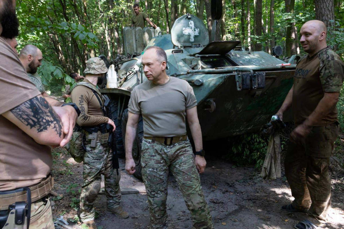 Головнокомандувач ЗСУ Олександр Сирський. Фото: особиста сторінка Сирського у Телеграм