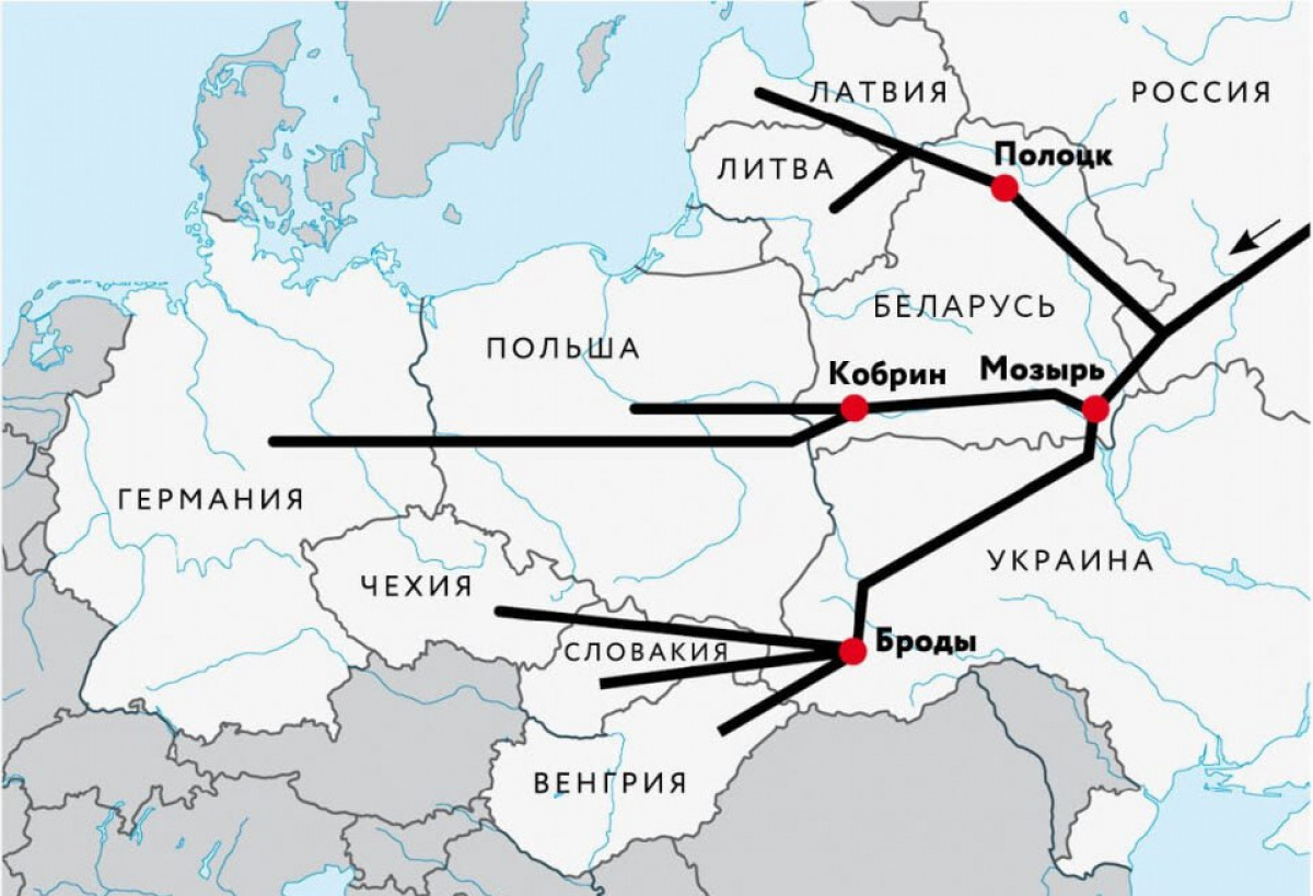 Транзит російського газу та нафти через територію України до країн ЄС з наступного року буде припинено