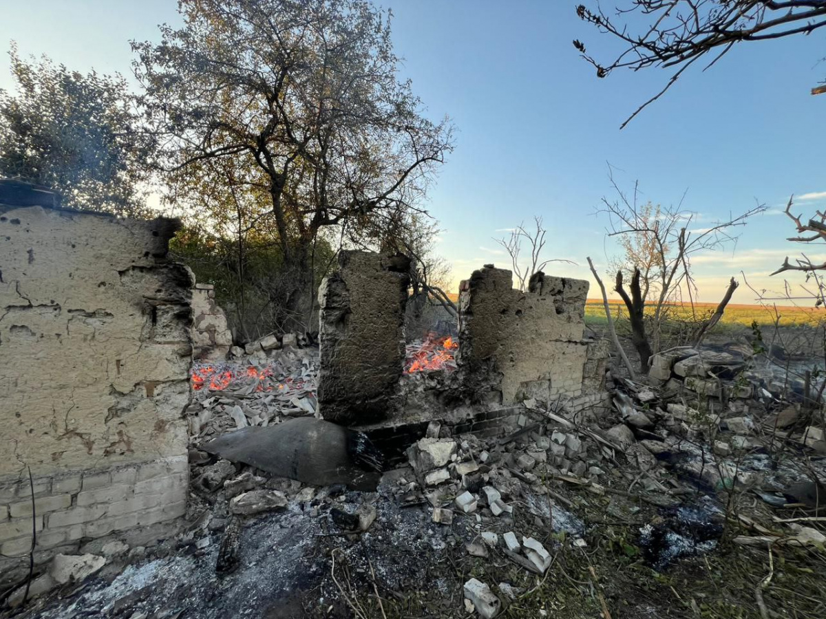 Росіяни атакували Донеччину. Фото: Вадим Філашкін 