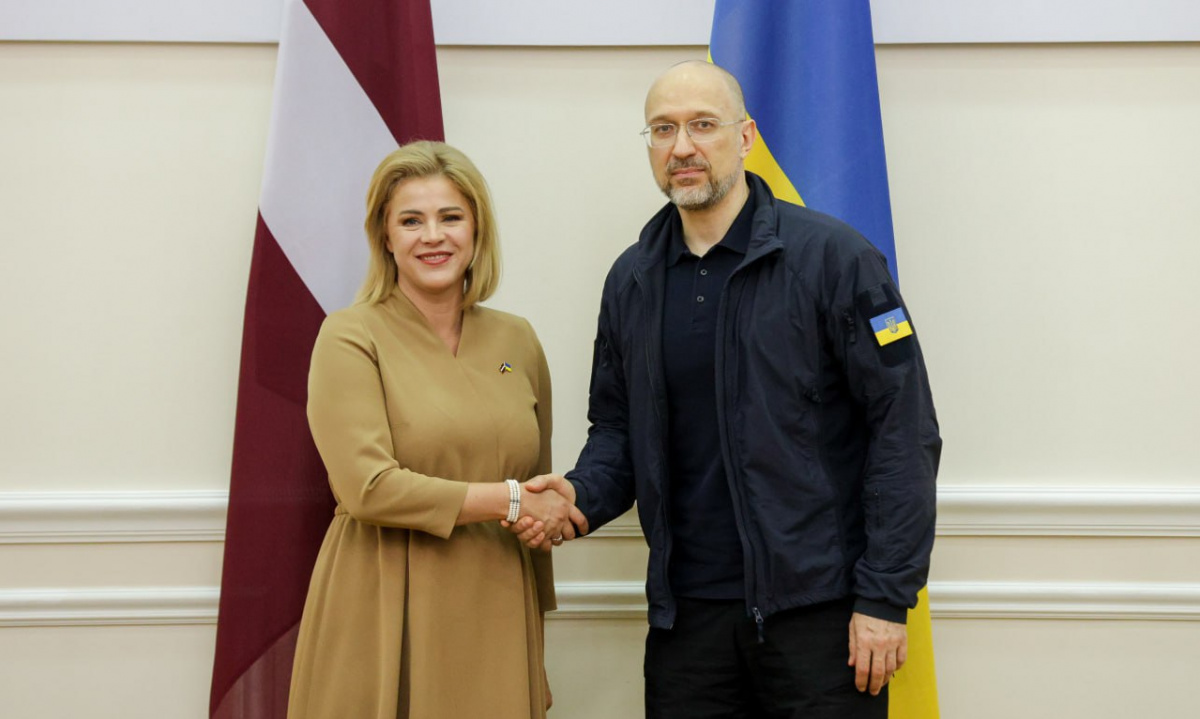 Латвия сообщила о новом пакете военной помощи. Фото: Денис Шмыгаль 