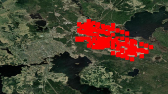 Пожежу на складах боєприпасів у Тверській області на карті NASA FIRMS зафіксовано за допомогою супутників