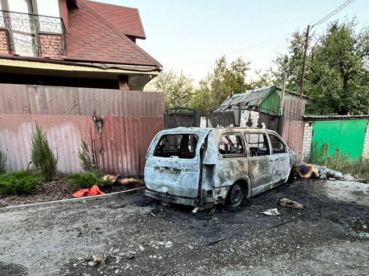 Последствия российского обстрела Покровска. Фото: Донецкая областная прокуратура