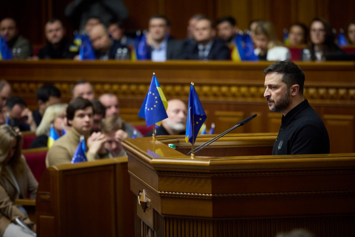 Президент Украины Владимир Зеленский. Фото: ОПУ