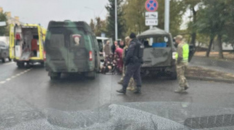 Последствия взрыва в центре Луганска. Фото: соцсети