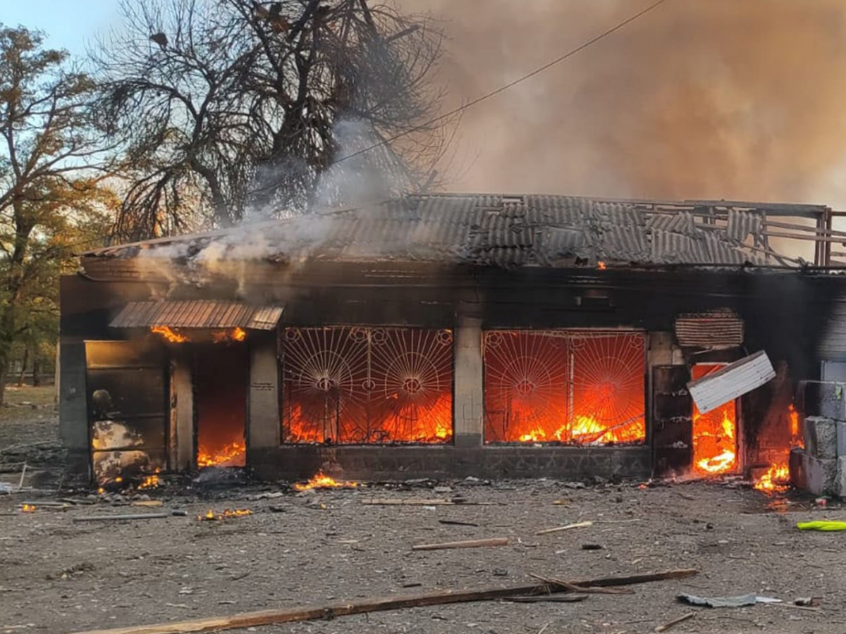 Російський удар по Олексієво-Дружківці. Фото: прокуратура Донецької області 