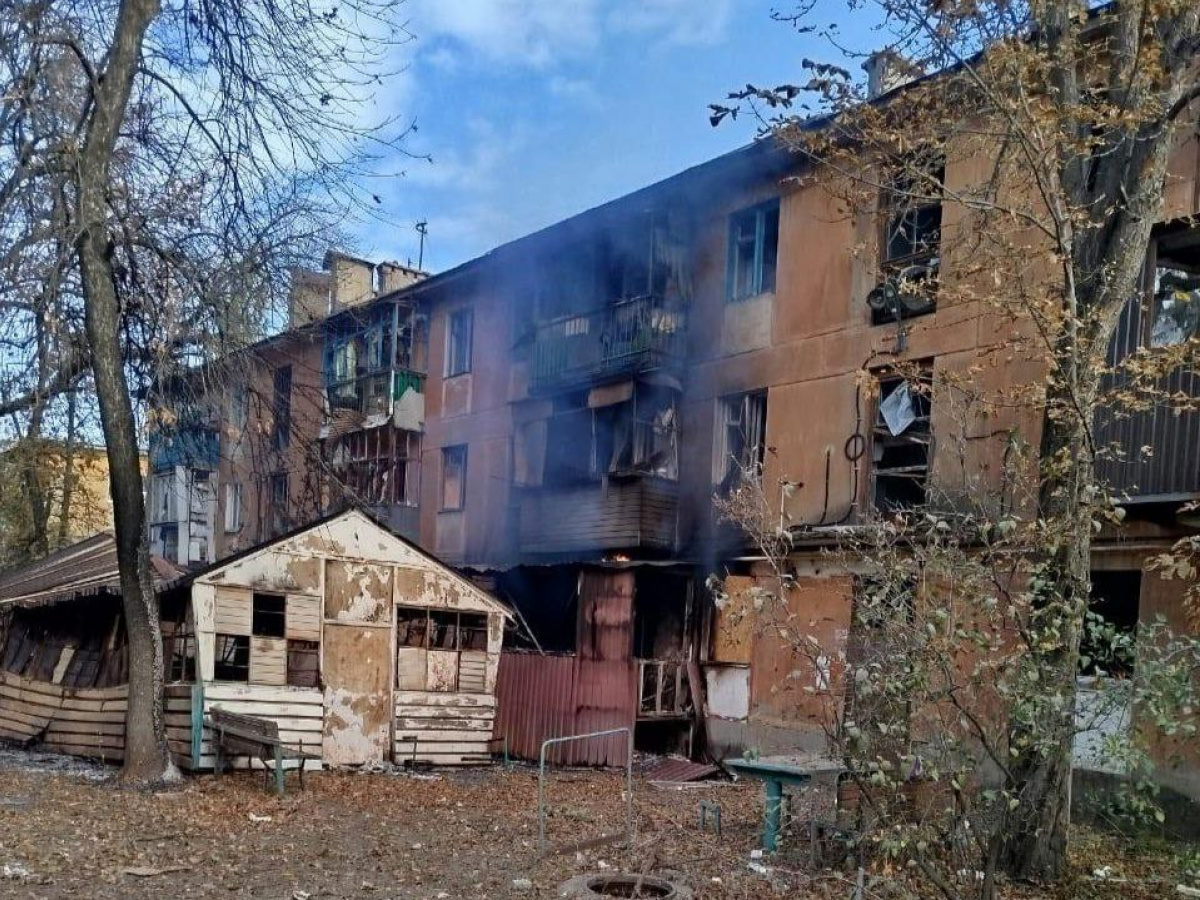 Росіяни атакували Донеччину. Фото: Вадим Філашкін