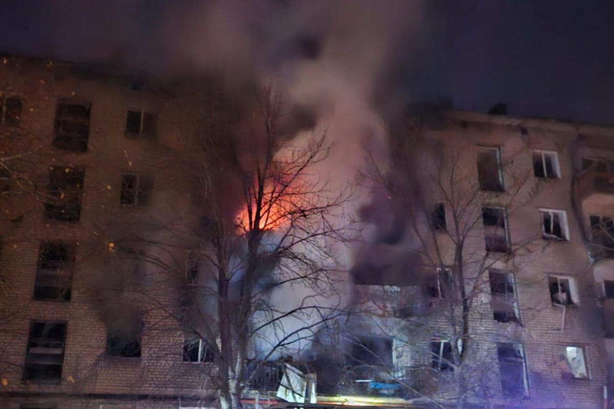 Последствия удара по городу Николаевка. Фото: Донецкая областная прокуратура