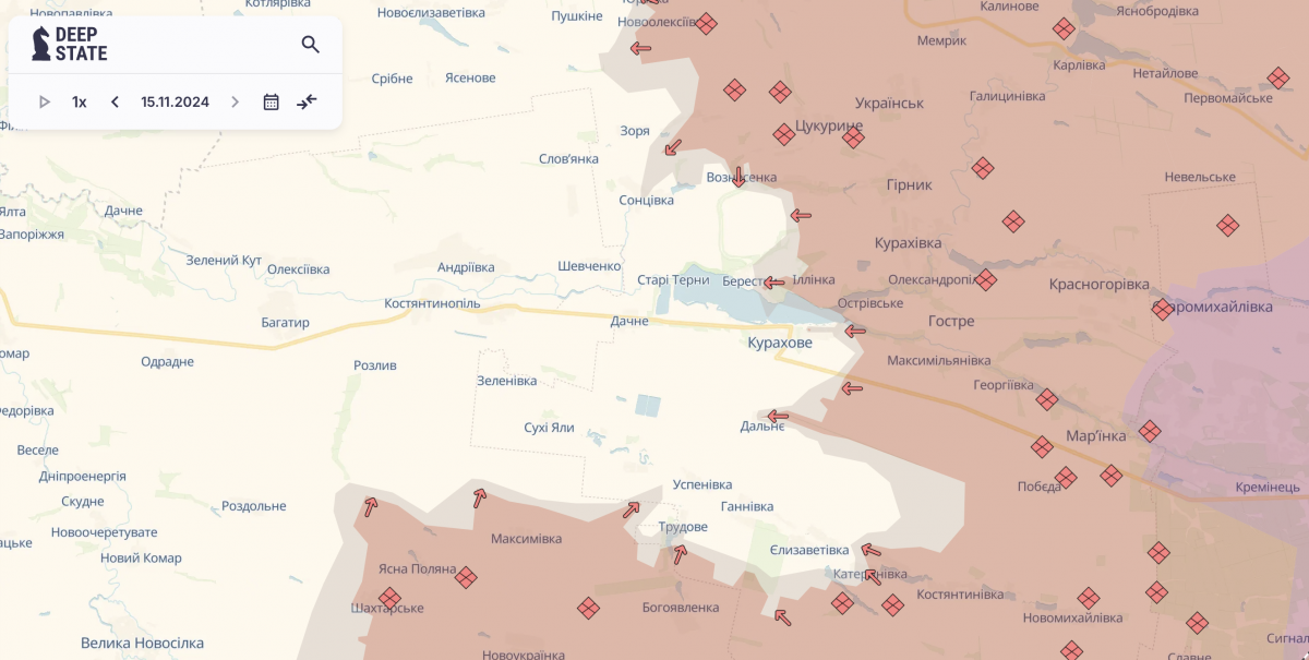 Російській армії вдалося окупувати селище на Донбасі і трохи просунутися — DeepState