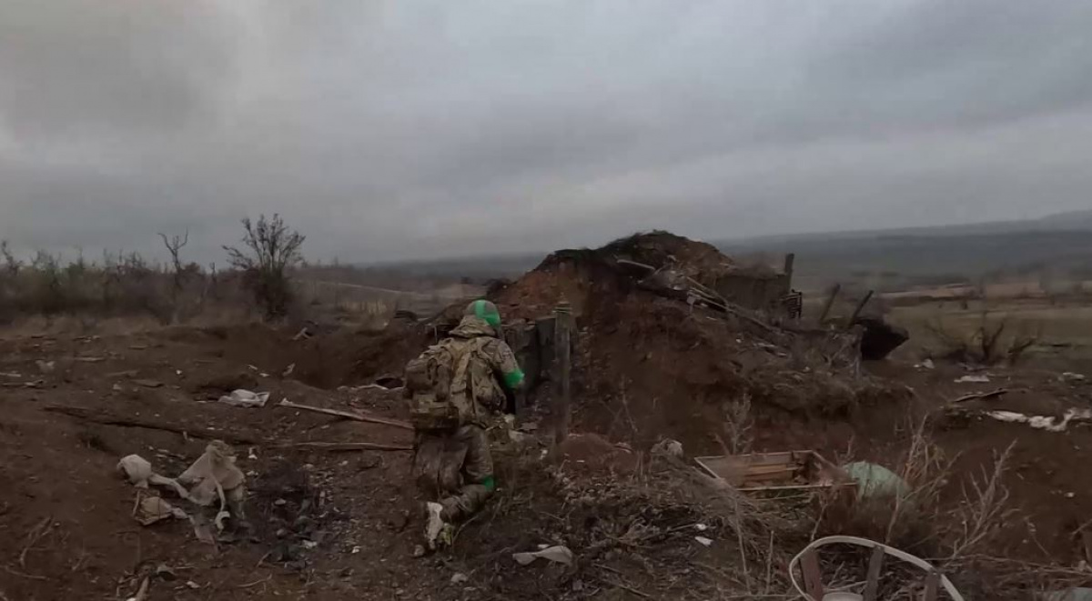 Штурмова операція ЗСУ під Торецьком. Фото: кадр із відео