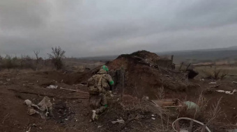 Штурмова операція ЗСУ під Торецьком. Фото: кадр із відео