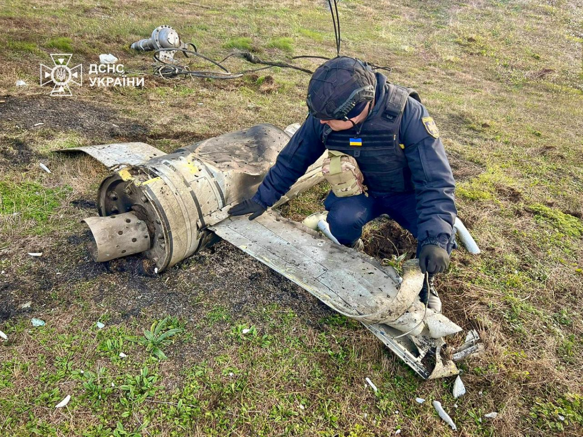 Россияне атаковали Украину. Фото: ГСЧС 