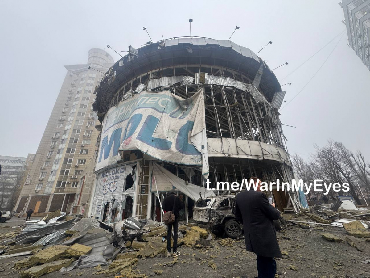 Обстріляли Донецьк 10 січня. Фото: телеграм-канал