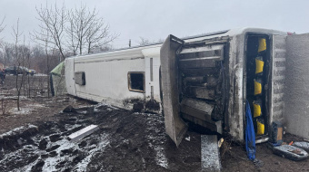 У угрупуванні «ДНР» сталася аварія. Фото: МВС