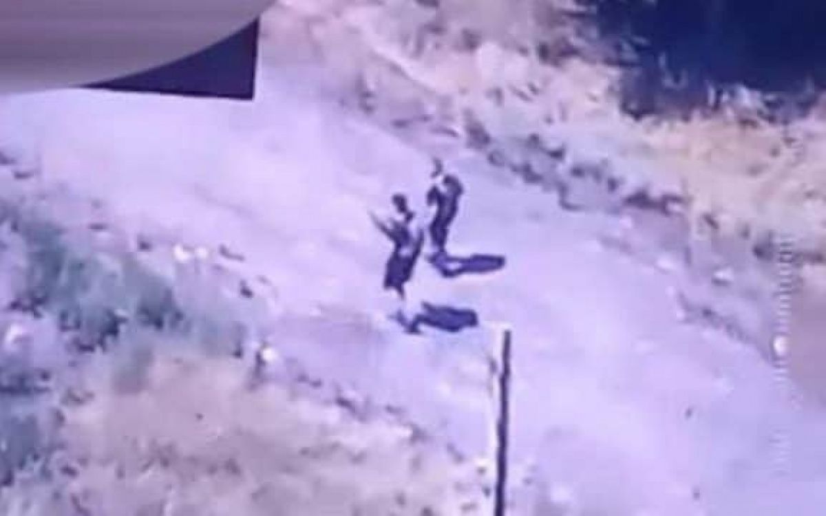 Диверсійні групи російських військових проникають у Покровськ Донецької області, переодягнувшись у цивільний одяг. Кадр із відео