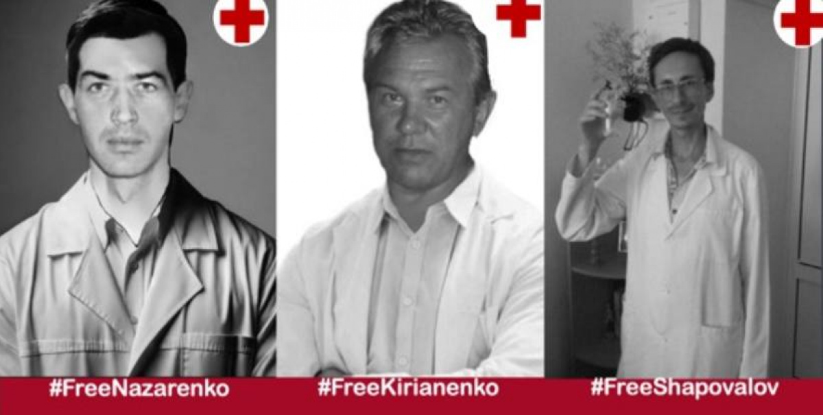 Из российского плена вернули трех украинских врачей. Фото: Ирина Верещук 