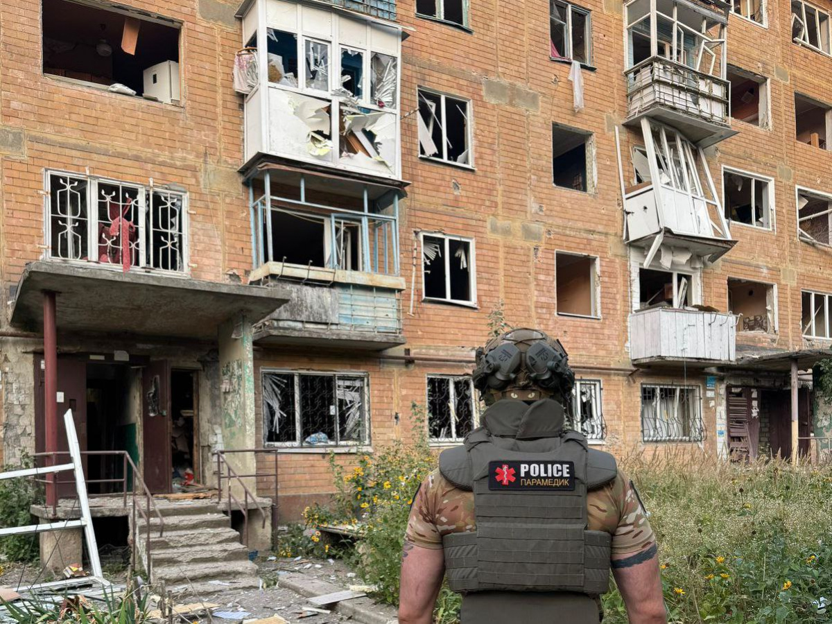 Росіяни атакували Донеччину. Фото: Вадим Філашкін 