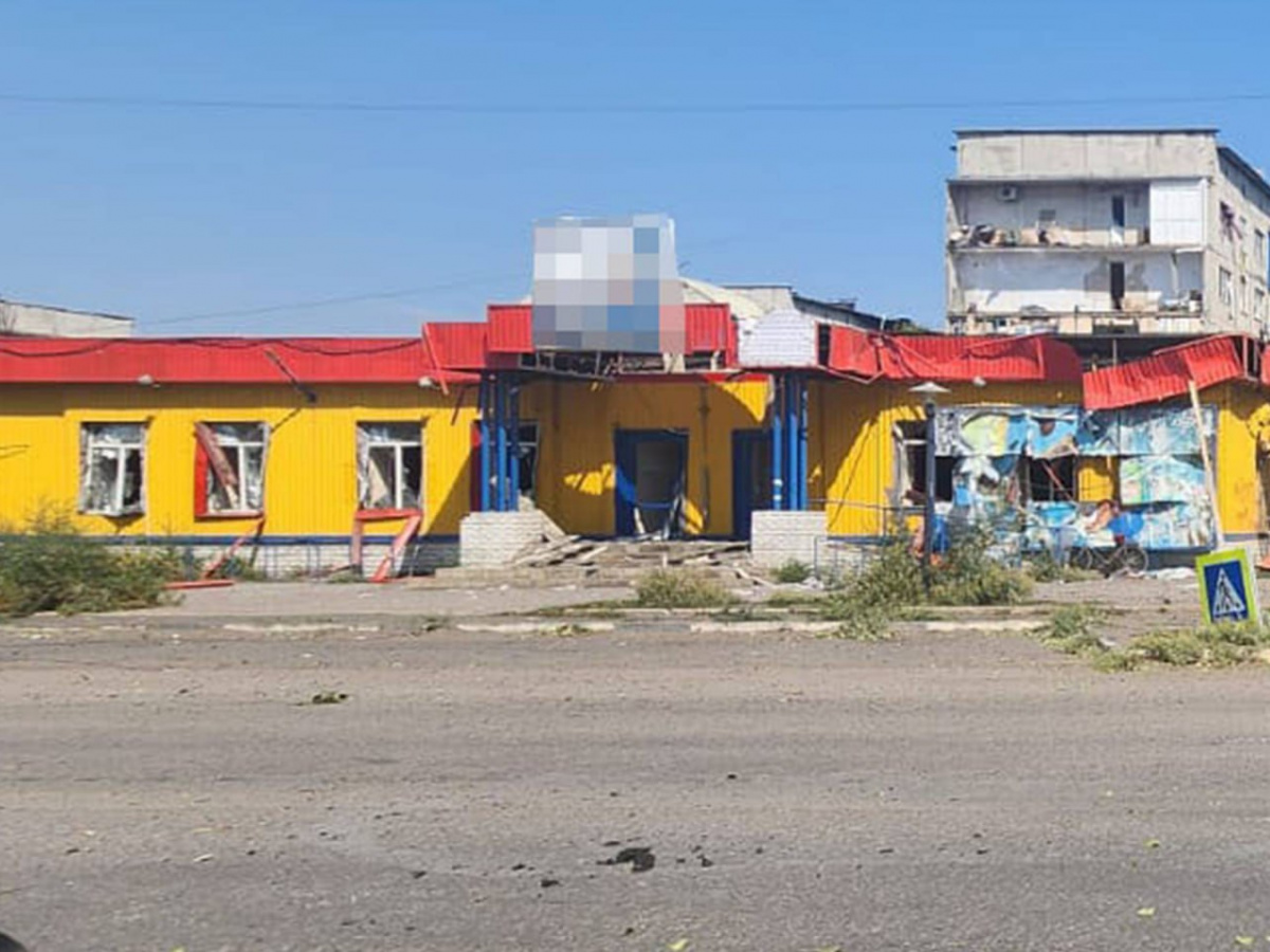 Наслідки обстрілу Добропілля. Фото: прокуратура