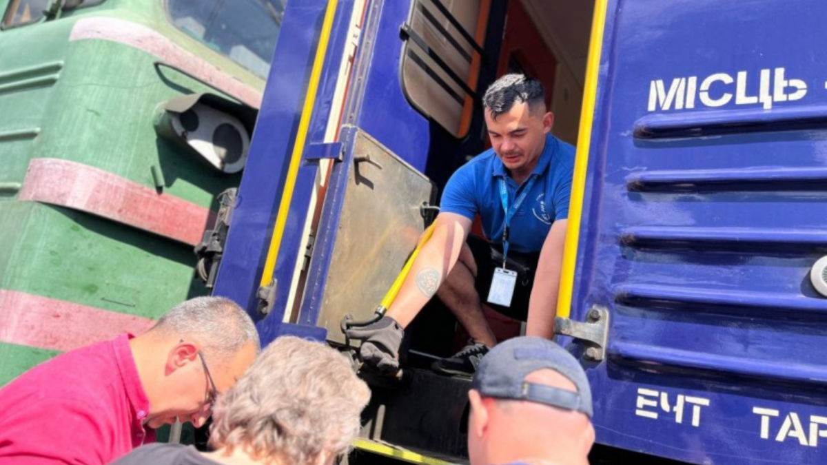 Эвакуация из Донецкой области. Фото: Донецкая ОГА