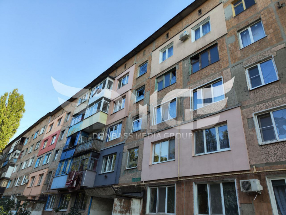 Енакиево попало под обстрел. Фото: соцсети 