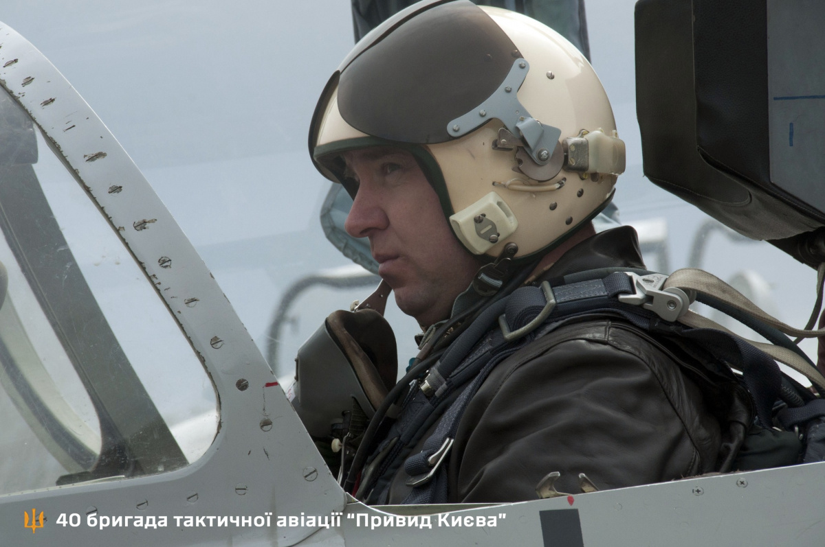 Погиб Сергей Бондарь. Фото: 40-й бригаде тактической авиации «Привид Києва»