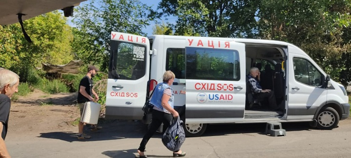 Из Константиновки 29 августа эвакуировали 20 жителей громады. Фото: Константиновская ГВА 