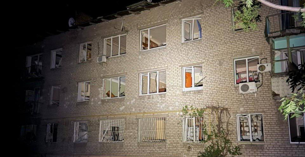 Последствия российского обстрела Дружковки в ночь на 3 сентября. Фото: Новости Краматорского района