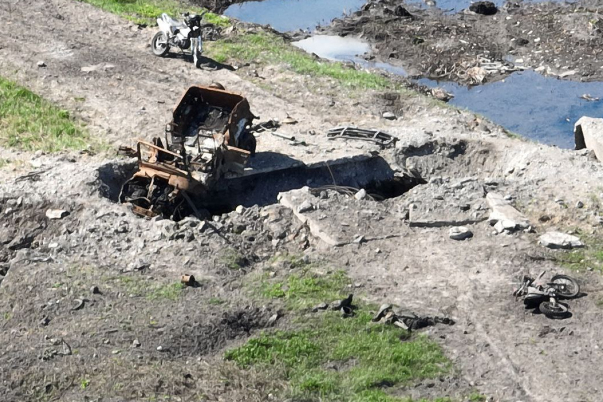 Уничтоженная российская техника. Фото: «Гострі картузи»