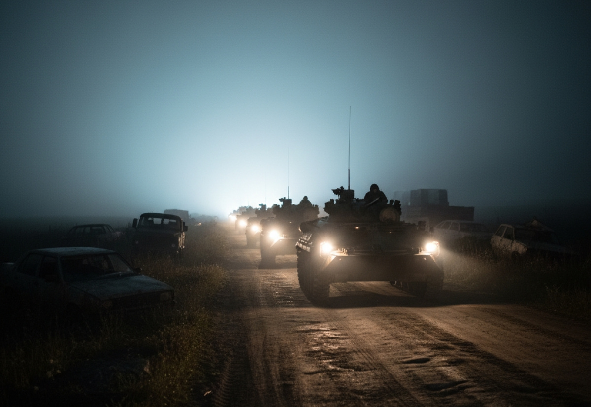 Продвижение войск РФ на Покровское направление. Иллюстрация, созданная с помощью ИИ.