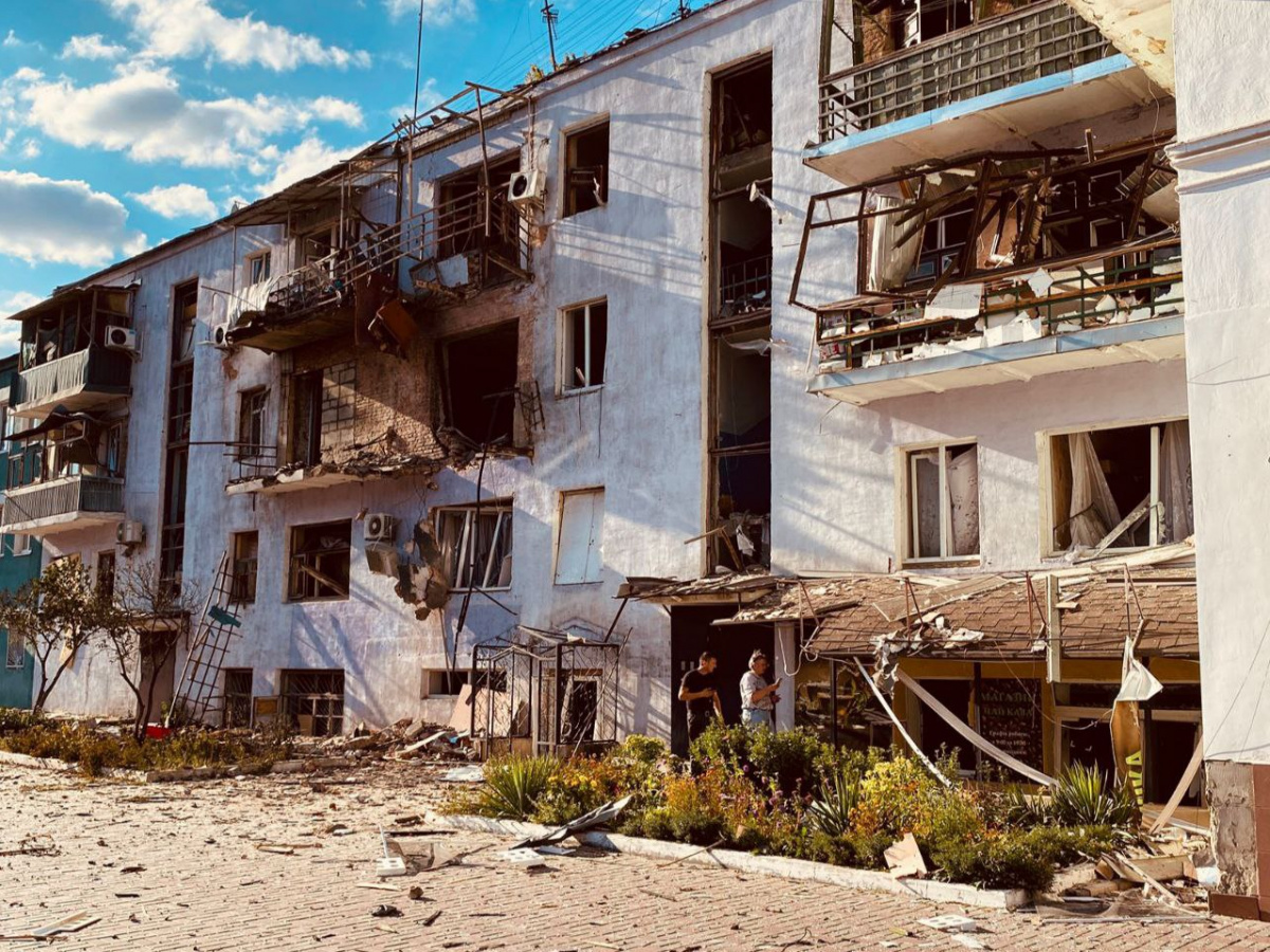 Россияне атаковали Краматорск. Фото: Вадим Филашкин 