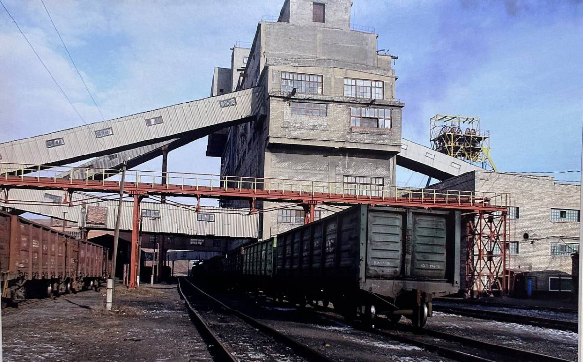 Шахта на оккупированной Луганщине. Фото: глава группировки «ЛНР» Леонид Пасечник в Телеграм