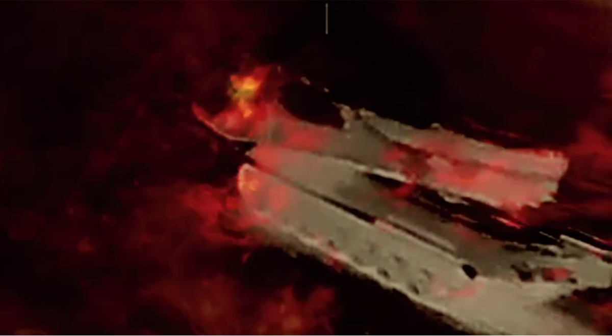 На ТОТ Запорізької області знищено ЗРК «Бук-М3» окупантів. Скріншот