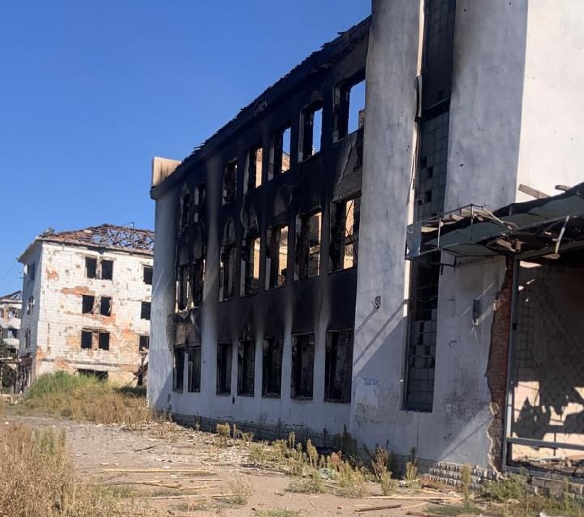 Наслідки російського обстрілу Костянтинівки 15 вересня. Фото: МВА